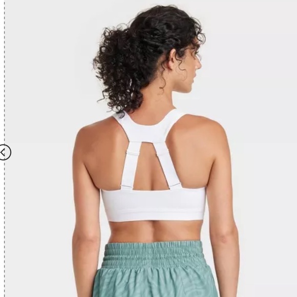 All In Motion Womens Sculpt High Support Zip-Front Sports Bra Dusty Rose 34D EUC - Picture 4 of 11